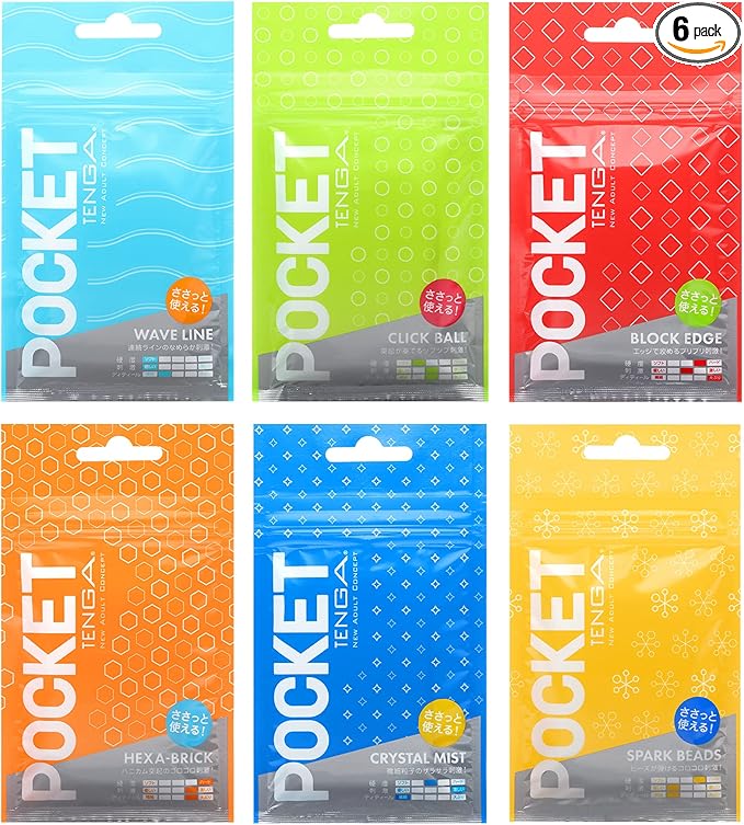 Tenga Pocket Masturbator Sleeve (Choose Stroker)
