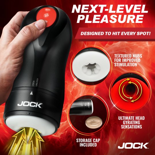 Jock Gyroblast Gyrating, Sucking, & Vibrator Masturbator