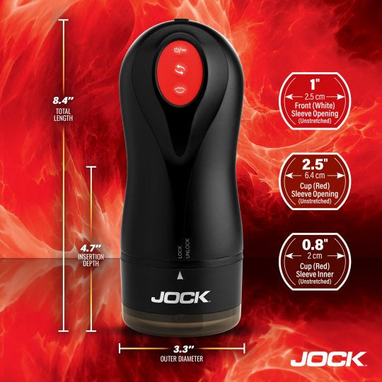 Jock Gyroblast Gyrating, Sucking, & Vibrator Masturbator