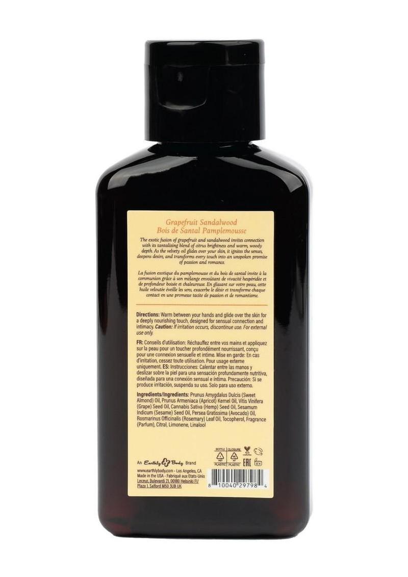 Earthly Body at Night Aphrodisiac Collection Massage Oil 2oz (Choose Scent)