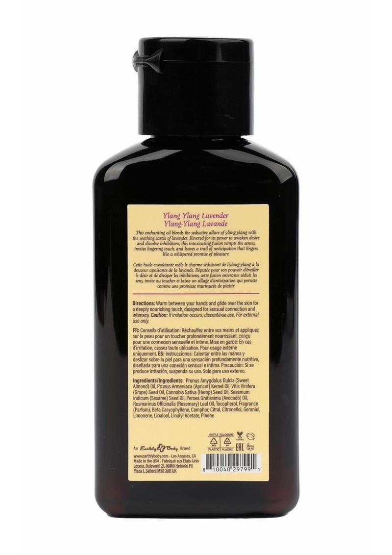 Earthly Body at Night Aphrodisiac Collection Massage Oil 2oz (Choose Scent)