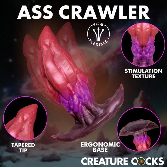 Creature Cocks Crawler Silicone Butt Plug-Medium