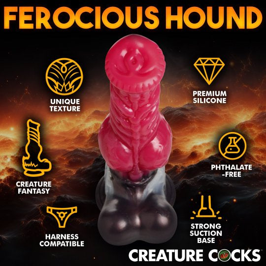 Creature Cocks Cujo Canine Silicone Dildo-Extra Large
