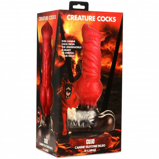 Creature Cocks Cujo Canine Silicone Dildo-Extra Large