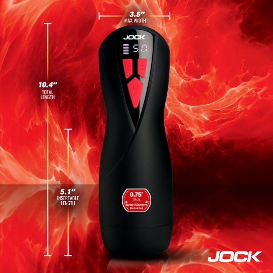 Jock Banger Sucking and Vibrating Pussy Masturbator