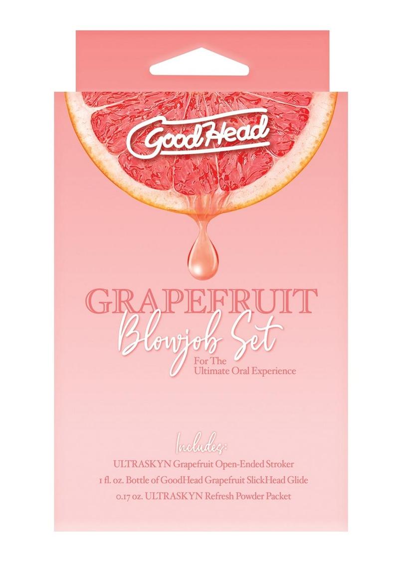 Goodhead Blowjob Set-Grapefruit