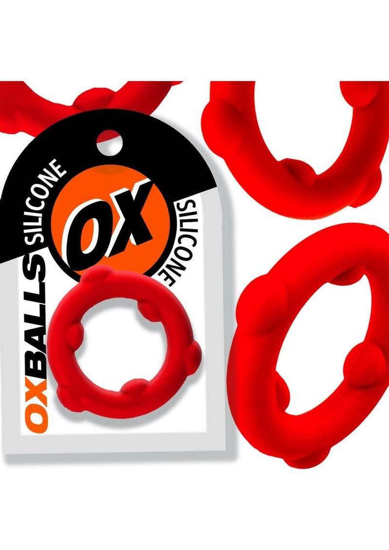 Oxballs Spinner Single Silicone Cock Ring (Choose Color) In Stock Oct 14th