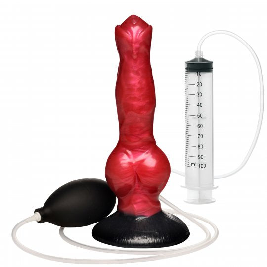 Creature Cocks Hell Hound Squirting Silicone Dildo