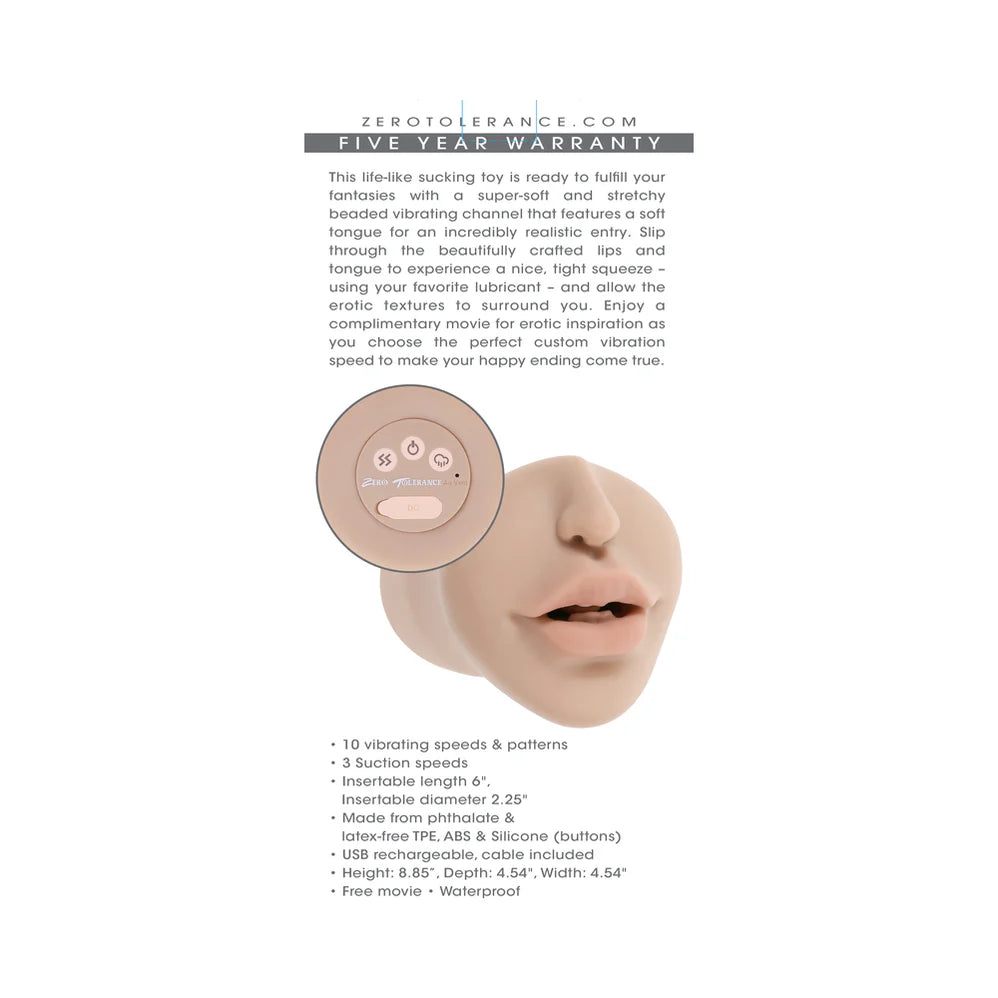 Zero Tolerance Riley Reid Movie and Realistic Kiss & Tell Stroker