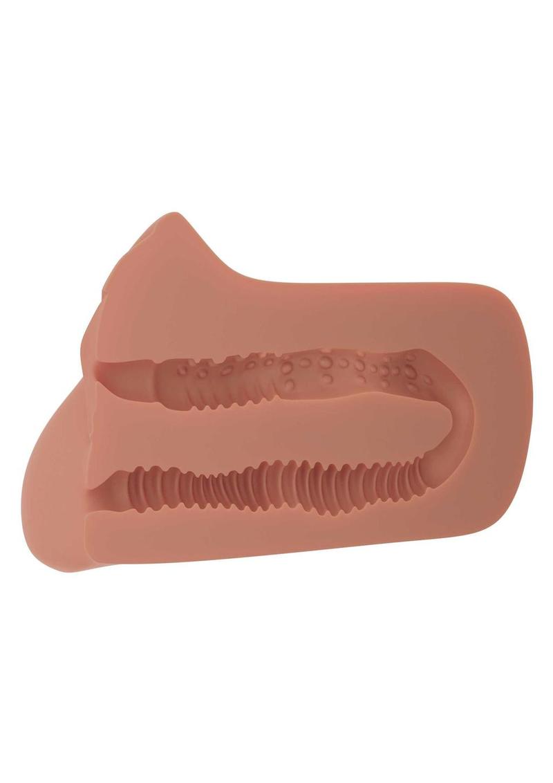 PDX Plus Pick Your Pleasure Stroker- Caramel