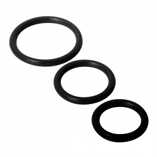Trinity Silicone Cock Rings (Choose Color)