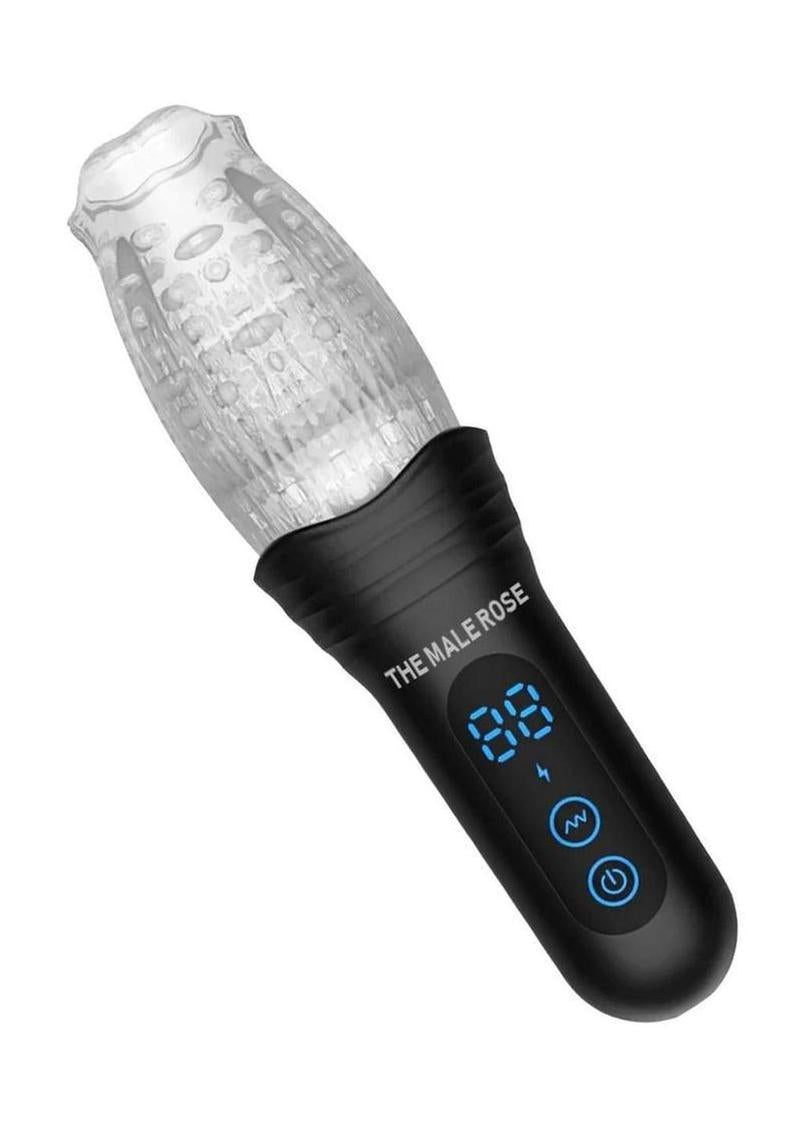 The Male Rose Pro Chargeable Thrusting Rotating Masturbator