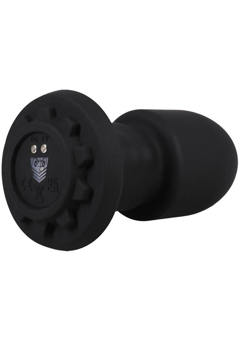 ort Troff Robo Rimmer Slim Rechargeable Silicone Anal Plug with remote