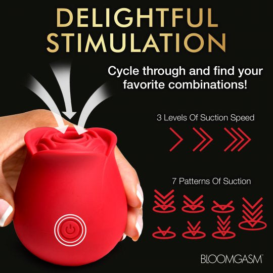 Bloomgasm The Perfect Rose Clitoral Stimulator (Choose Color)