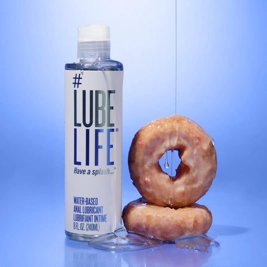 Lube Life Water Based Anal Lubricant 8oz