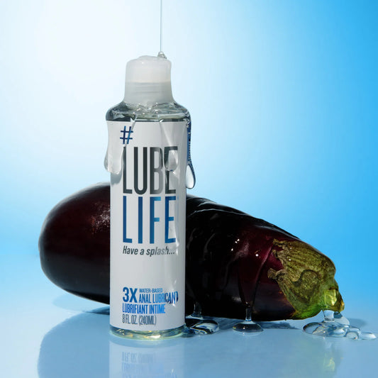 Lube Life 3X Thicker Water Based Anal 8oz