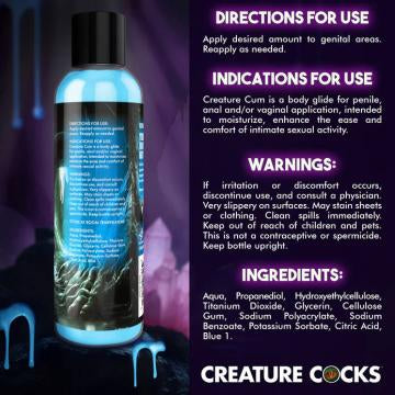 Creature Cum Water Based Lubricant 8oz