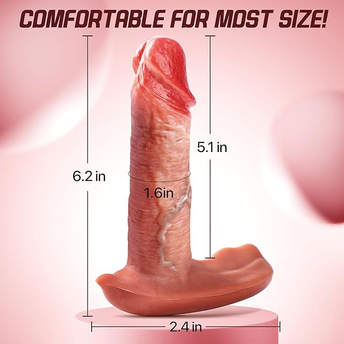 Wearable Vibrator and Thrusting Dildo