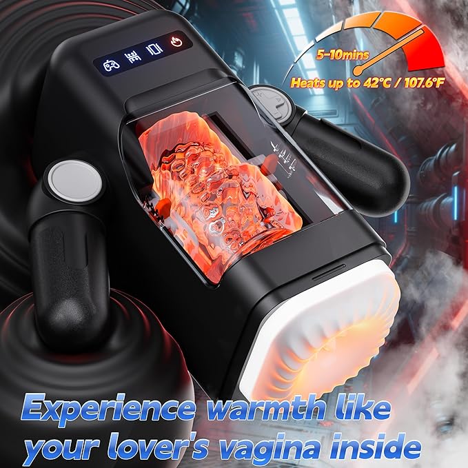 Amovibe Thrusting! Vibrating! Gaming style Masturbator