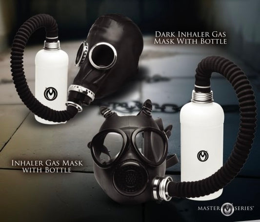 Master Series Inhaler Gas Mask with Bottle (Choose Inhaler)