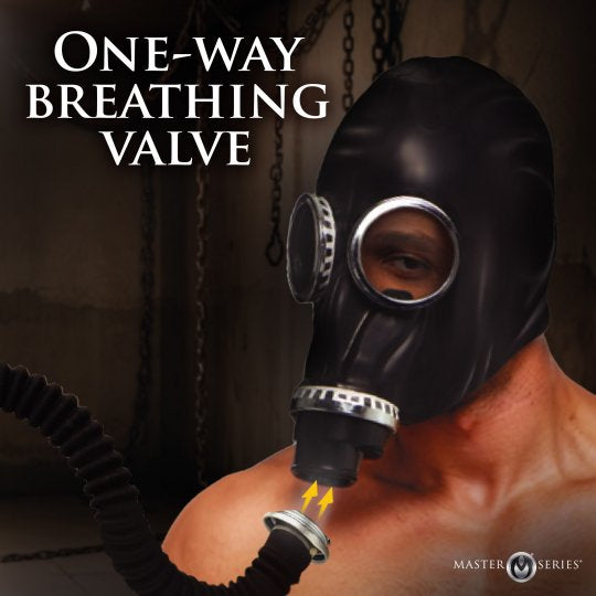 Master Series Inhaler Gas Mask with Bottle (Choose Inhaler)