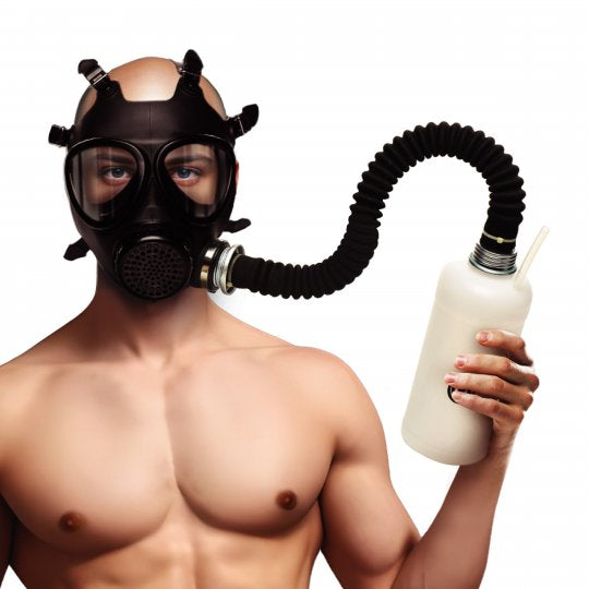 Master Series Inhaler Gas Mask with Bottle (Choose Inhaler)