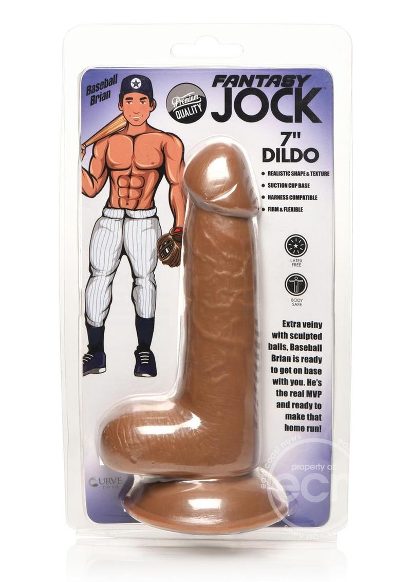 Jock Fantasy Dildo with Balls 7” (Choose Dildo)