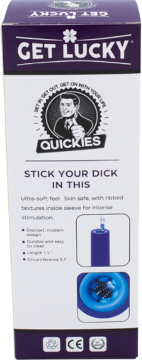 Get Lucky Quickies Stick Your Dick in This Masturbator (In Stock June 11th)