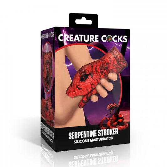 Creature Cocks Serpentine Stroker Silicone Masturbator (In Stock June 11th)