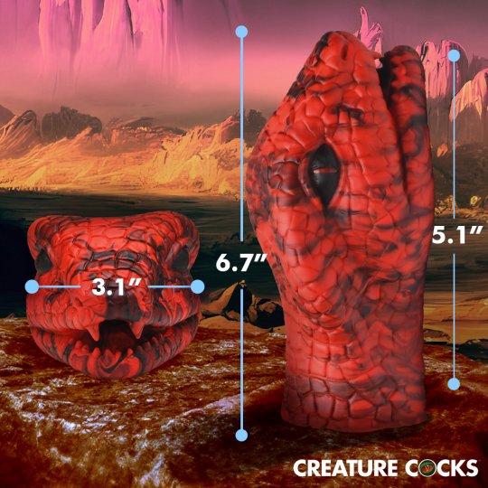 Creature Cocks Serpentine Stroker Silicone Masturbator (In Stock June 11th)