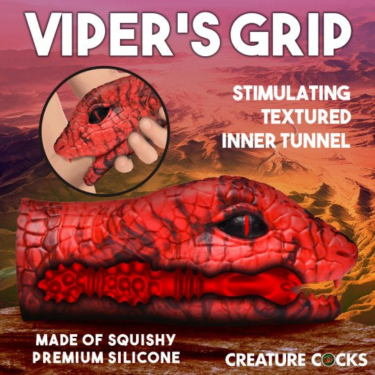 Creature Cocks Serpentine Stroker Silicone Masturbator (In Stock June 11th)