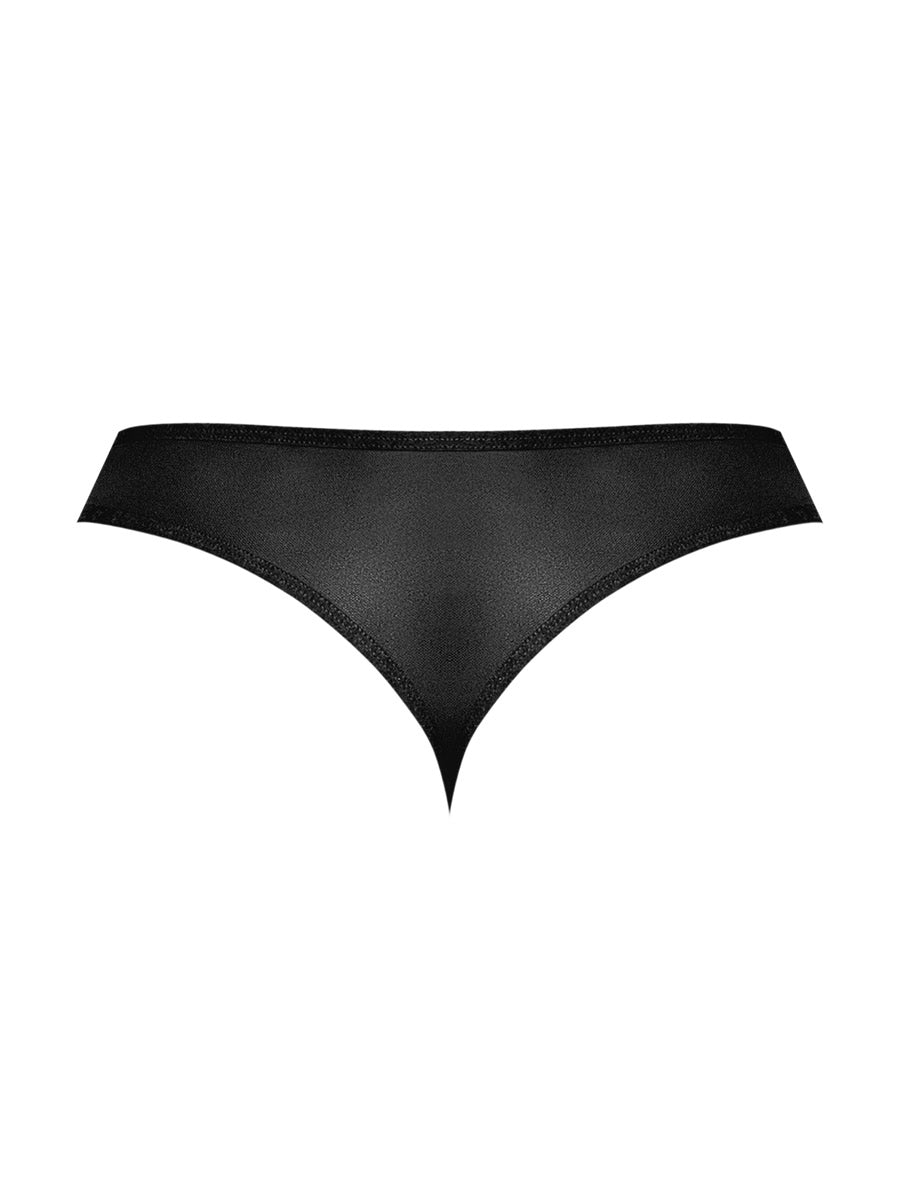 Male Power Sassy Lace-Open Ring Thong- Large/XL