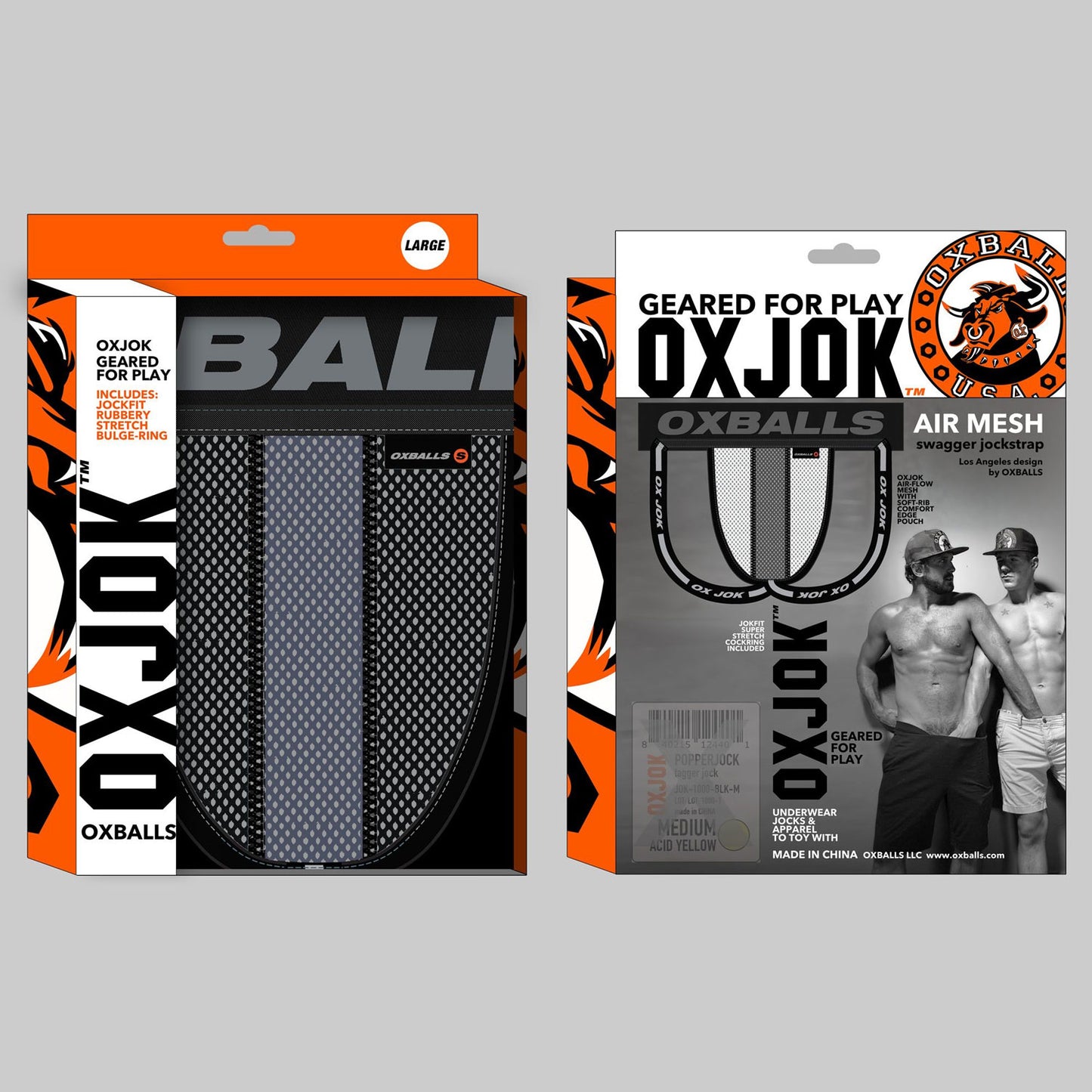 OXBalls Air Mesh Swagger Jockstrap (Choose Color)