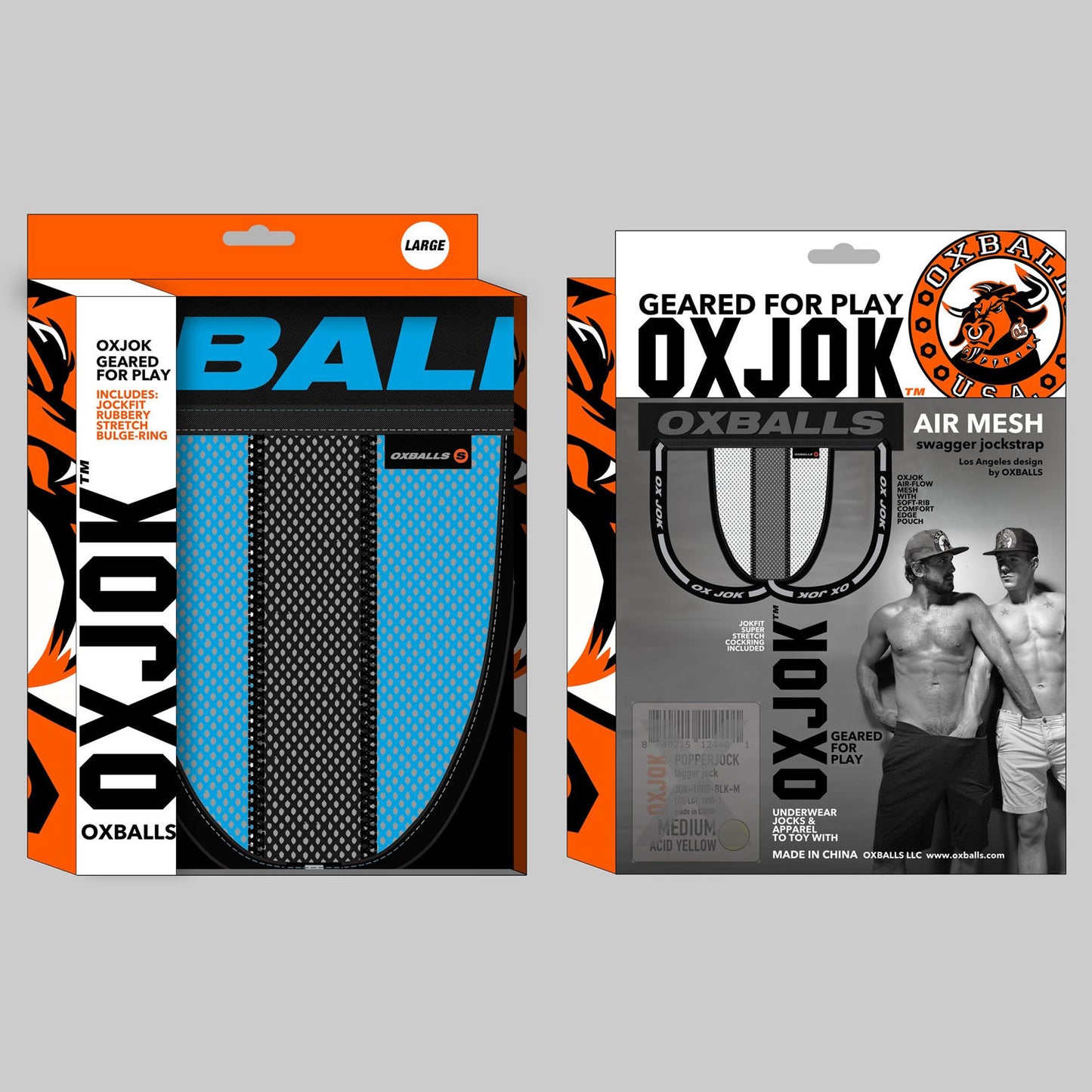 OXBalls Air Mesh Swagger Jockstrap (Choose Color)