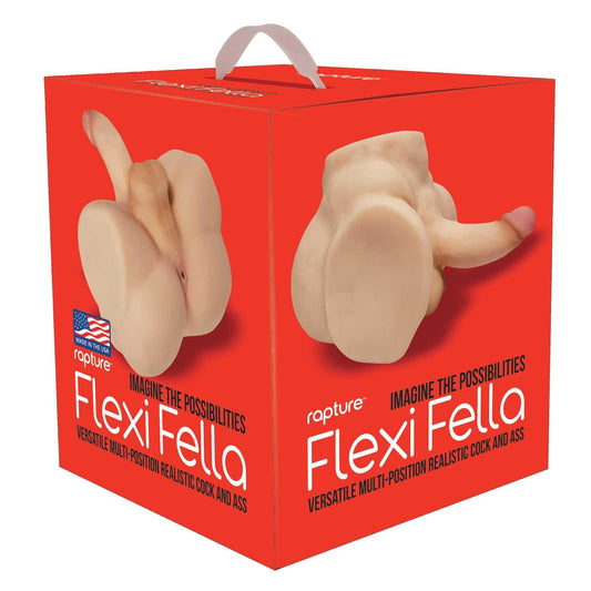 Flexi Fella Multi-Position Realistic Cock and Ass