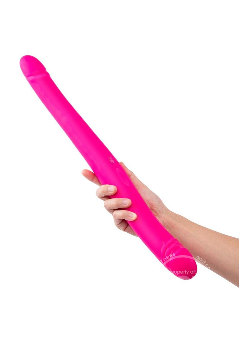 Duo Together Double-Ended Vibrating and Thrusting Dildo