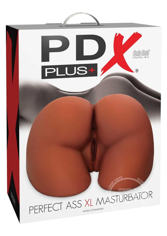 PDX Plus Perfect Ass XL Masturbator-Chocolate 13 lbs