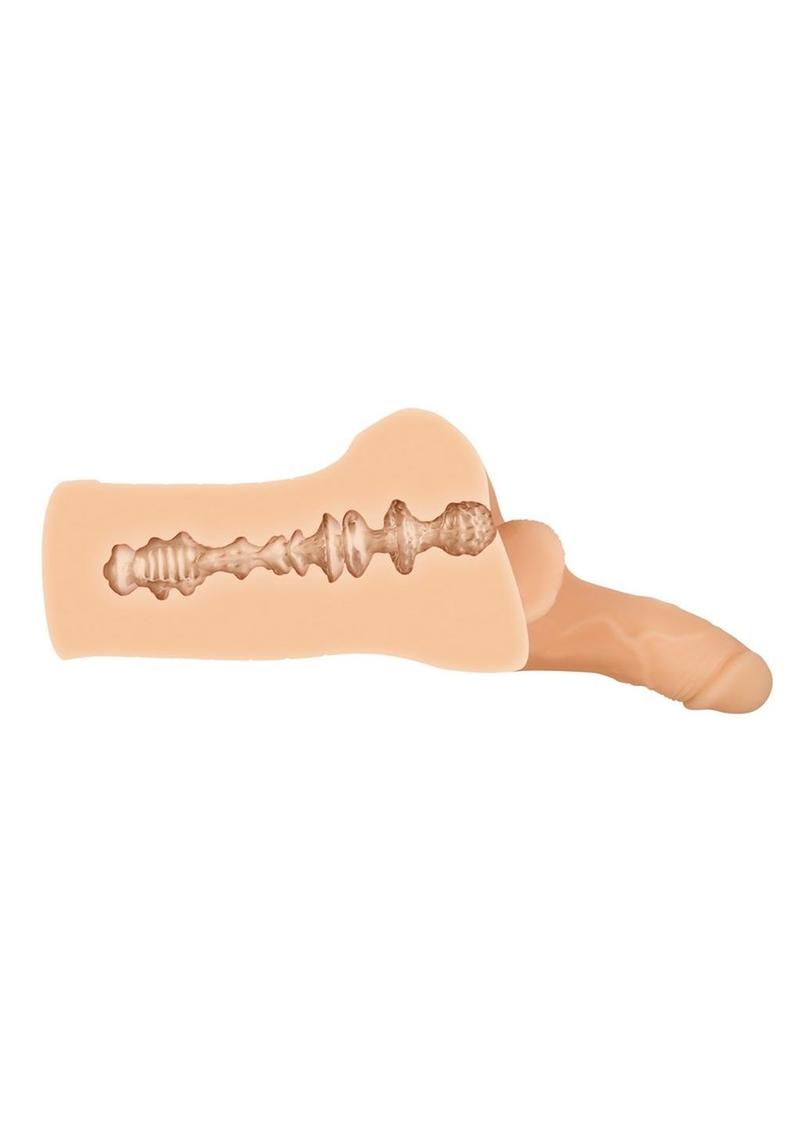 Gender X Backdoor Bash Stroker with Vibrating Cock Ring (In Stock June 25th)
