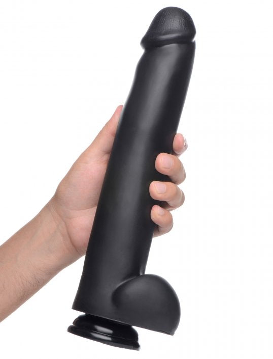 The Master Suction Cup Dildo- Black