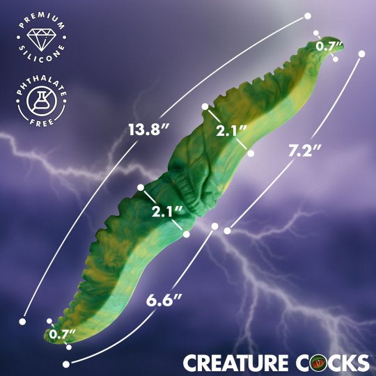 Creature Cocks Dual Kraken Silicone Double Dildo (In Stock June 30th)