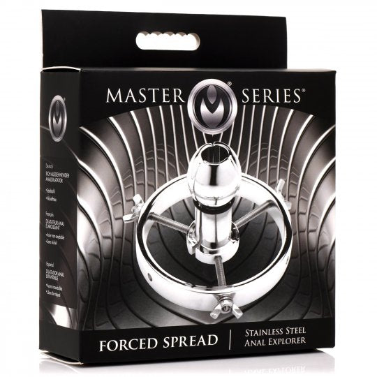 Forced Spread Stainless Steel Anal Explorer