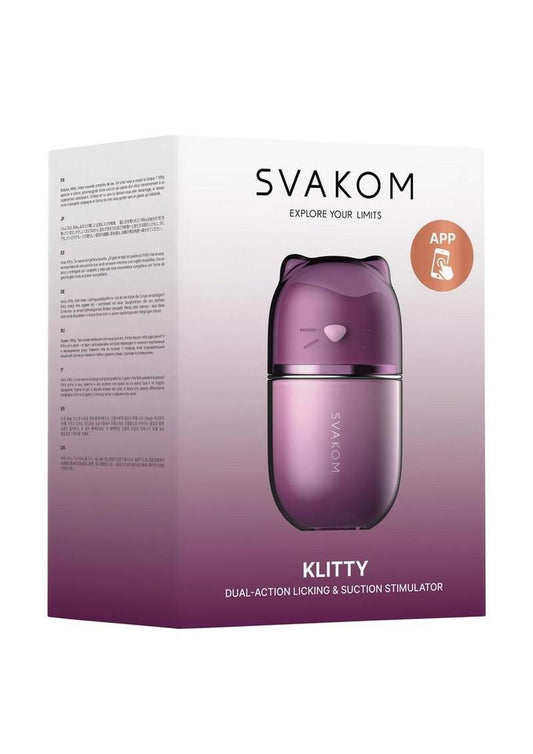 Svakom Klitty Silicone Rechargeable Clitoral Stimulator (Coming Soon)
