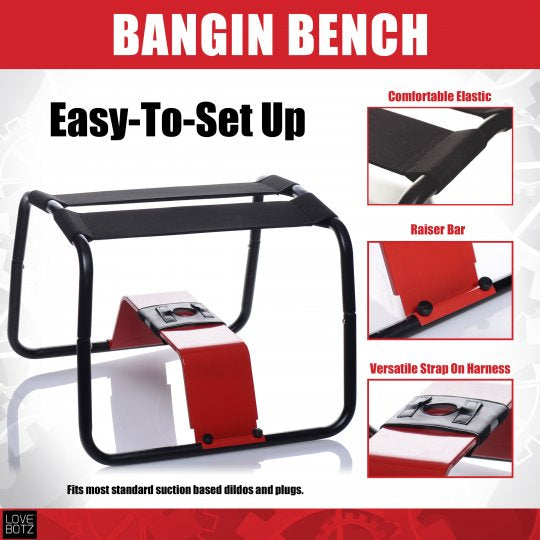 LoveBotz Bangin Bench Extreme Sex Stool