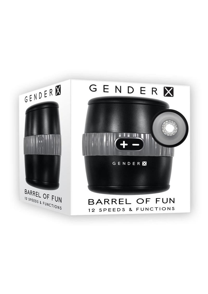 Gender X Barrel of Fun Double Side Stroker- Black