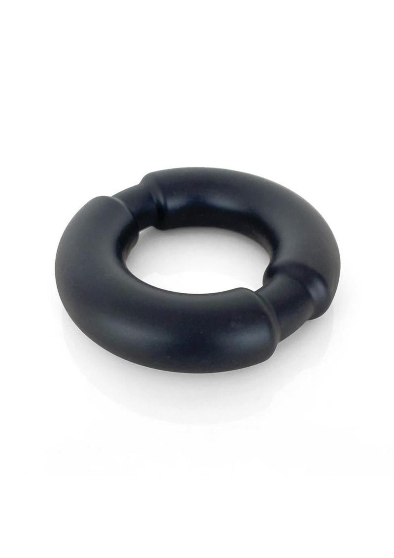 Vers Liquid Silicone Cock Ring Weighted Steel Core