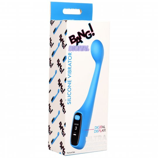 Bang Silicone P-spot Vibrator with Digital Display