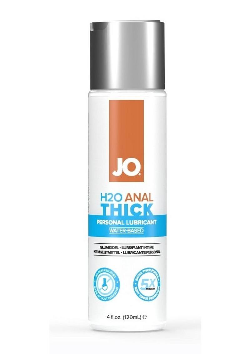 JO H20 Anal Thick Water Based Lube (Choose Size)