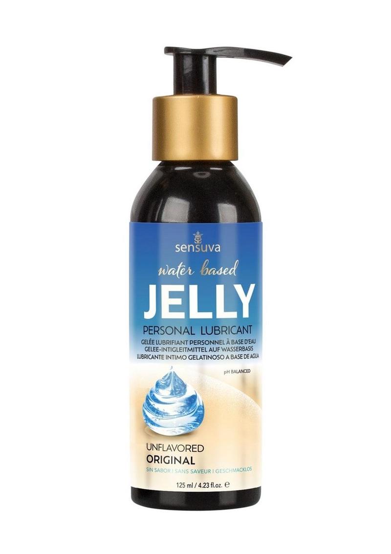 Sensuva Jelly Water Based Lube 4oz