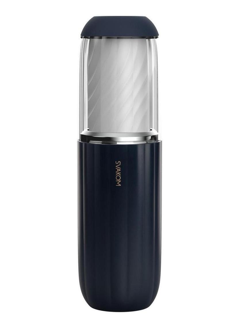 Svakom Alex Neo 2 Interactive Thrusting Masturbator-Black (In Stock July 16th)