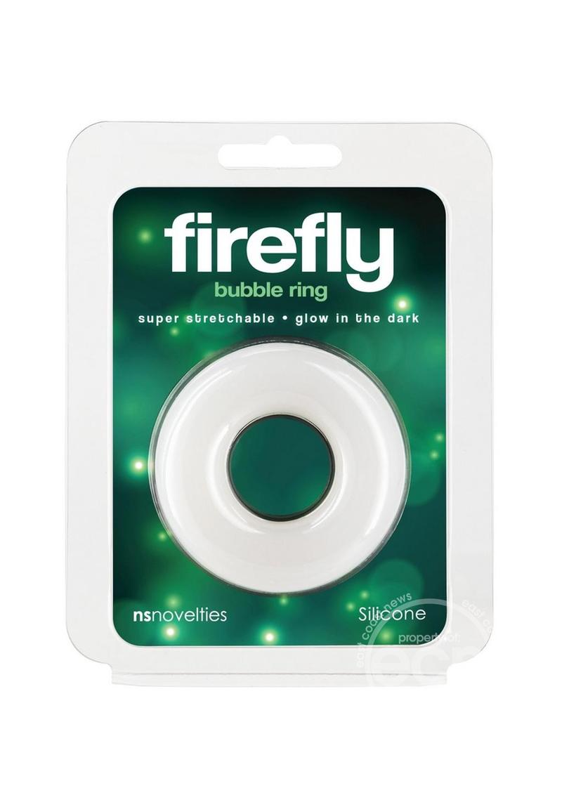 Firefly Bubble Ring Glow in The Dark Cock Ring (Choose Size)